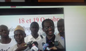 Point de presse de Seckou Ndiaye, Président de Bakhonne