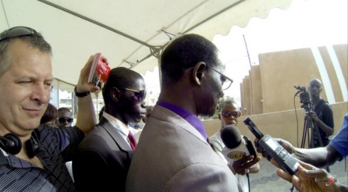Point de presse